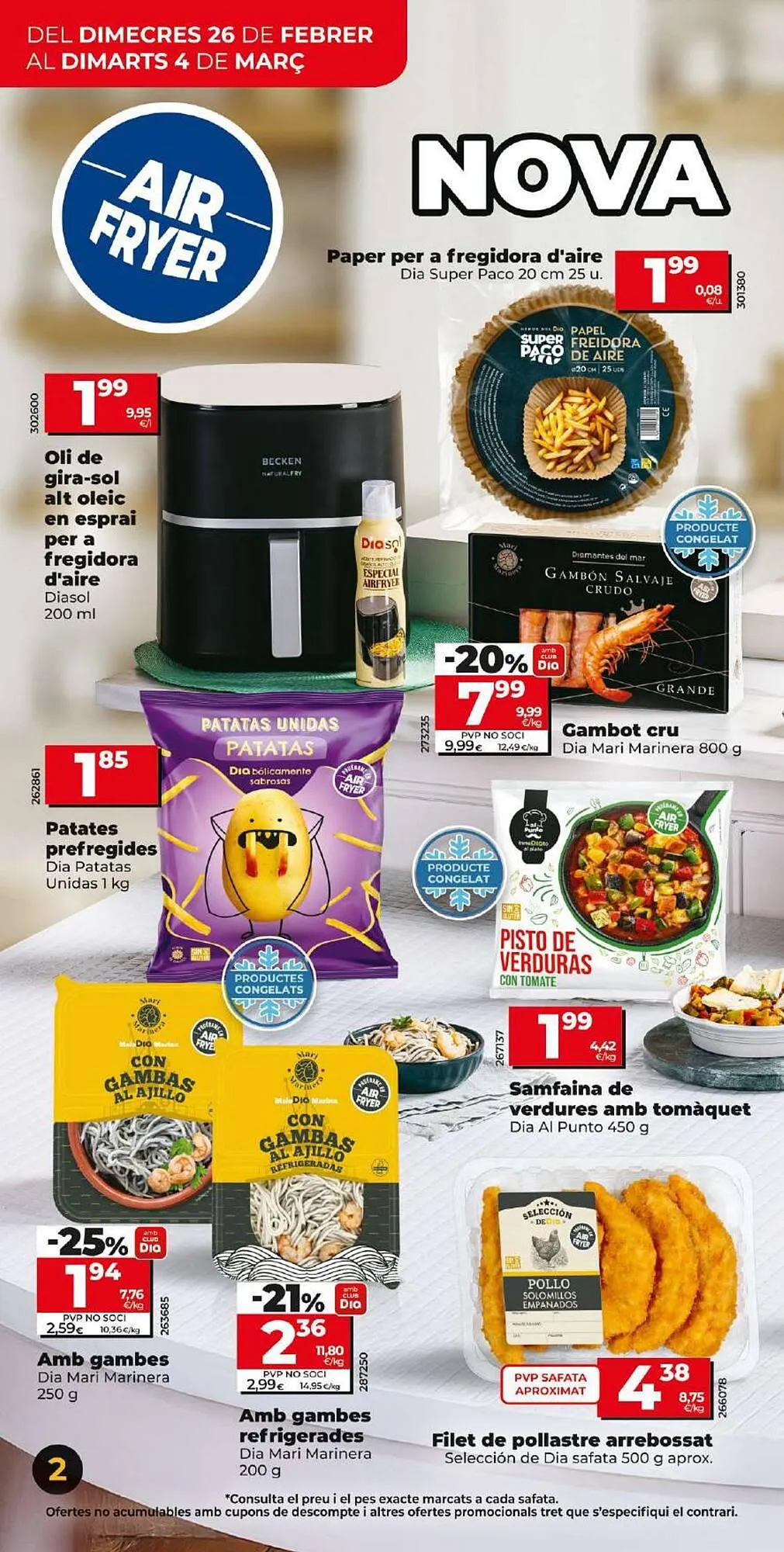 Catálogo de Folleto Dia 26 de febrero al 4 de marzo 2025 - Página 2