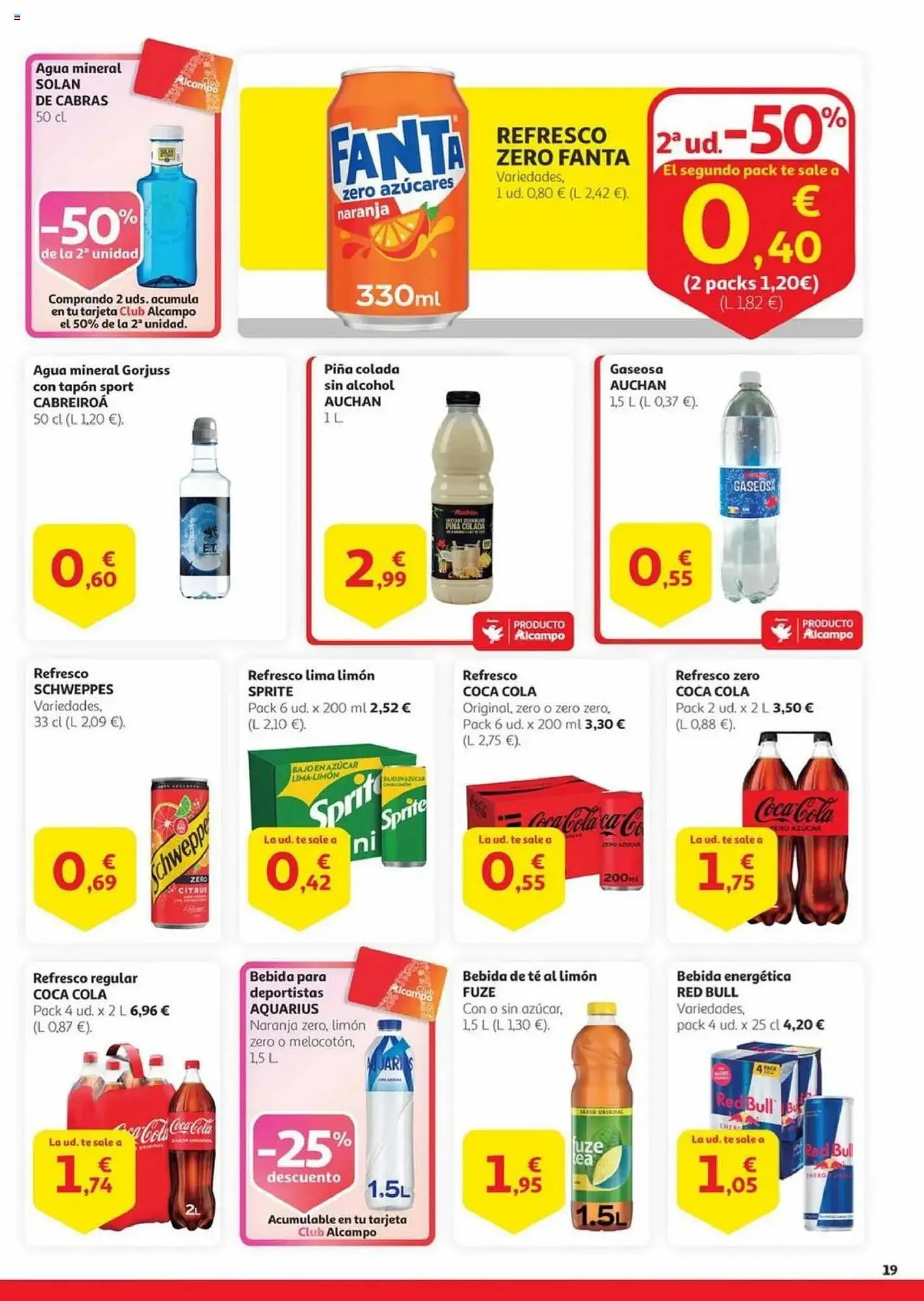 Catálogo de Folleto Alcampo 15 de julio al 29 de julio 2025 - Página 19