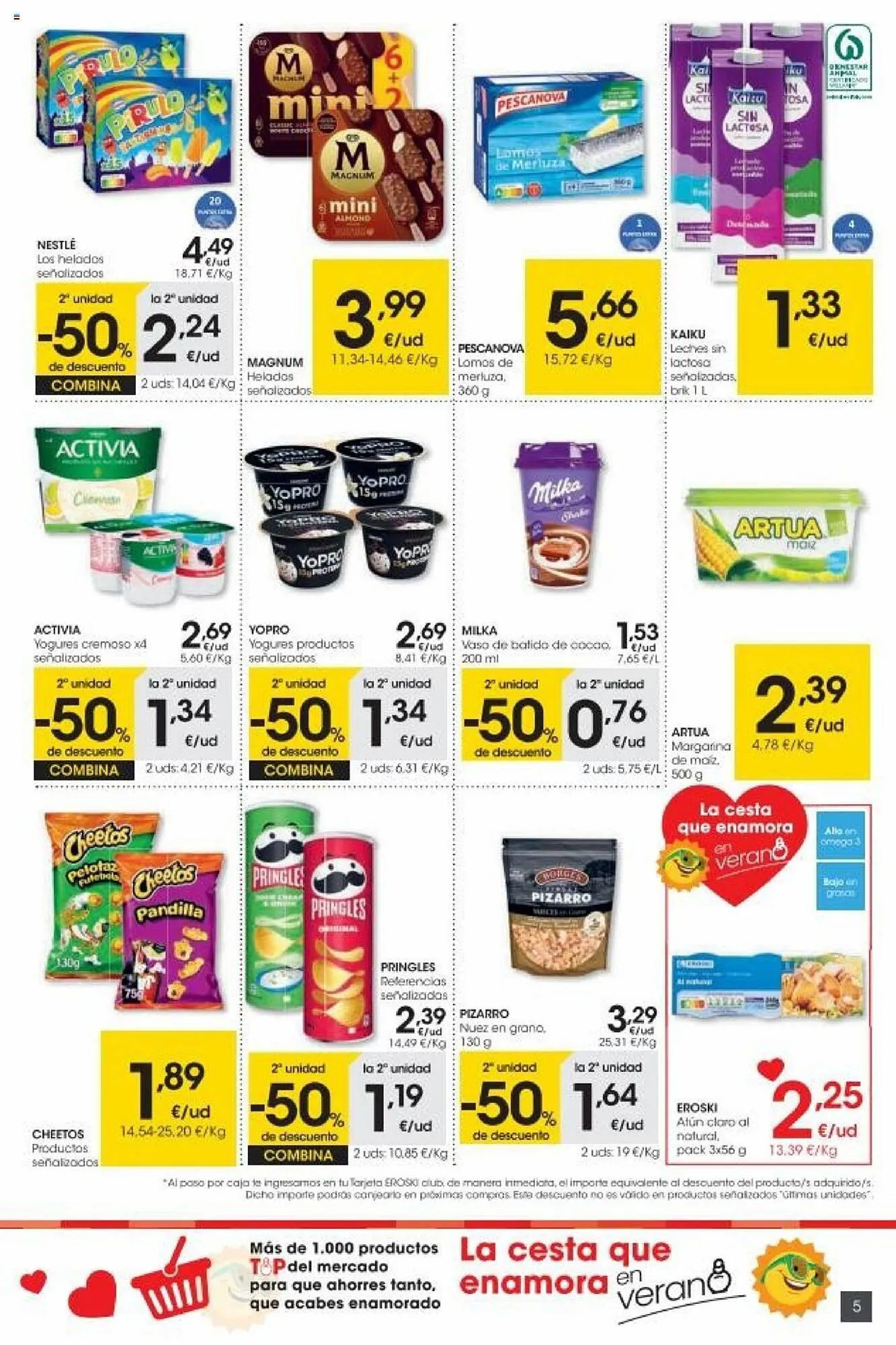 Catálogo de Folleto Eroski 10 de agosto al 22 de agosto 2023 - Página 5