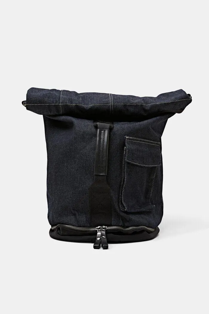 Mochila de tejido vaquero