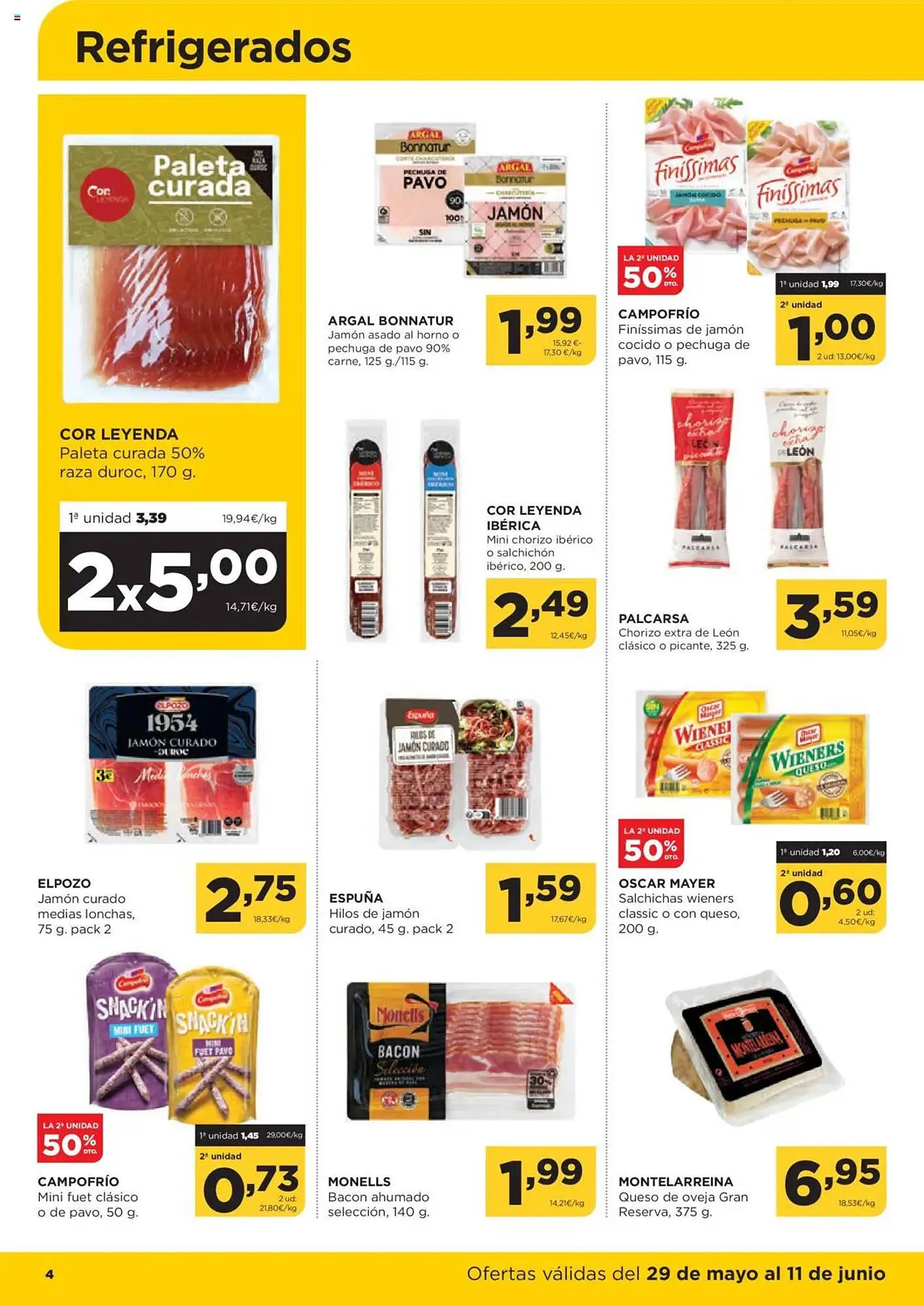 Catálogo de Folleto Alimerka 29 de mayo al 11 de junio 2025 - Página 4