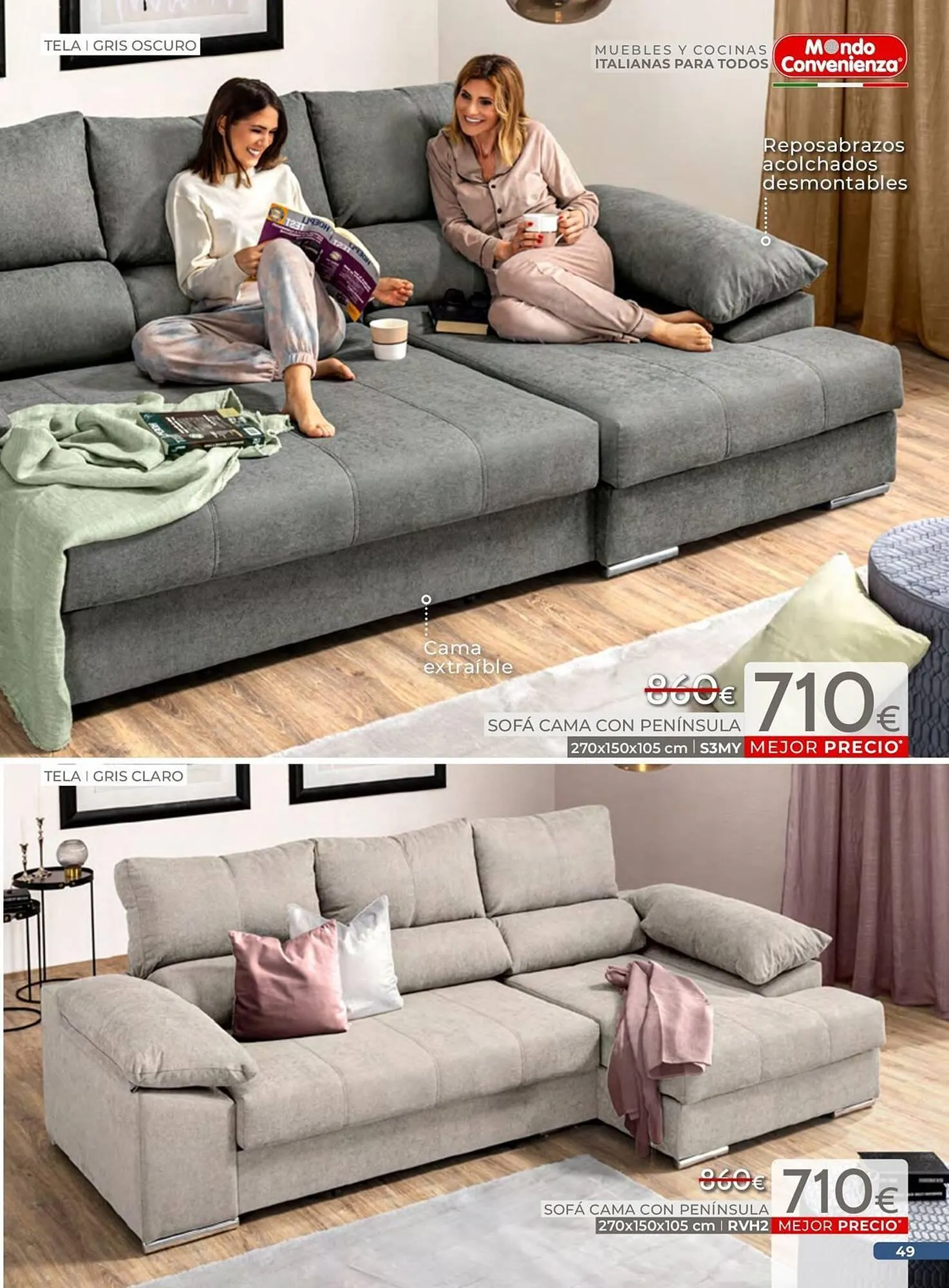 Catálogo de Folleto Mondo Convenienza 3 de junio al 15 de junio 2025 - Página 49