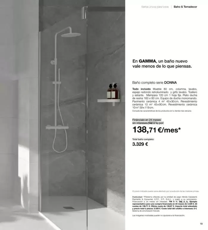 Catálogo de Catálogo de baños 24/25 2 de enero al 31 de agosto 2025 - Página 100