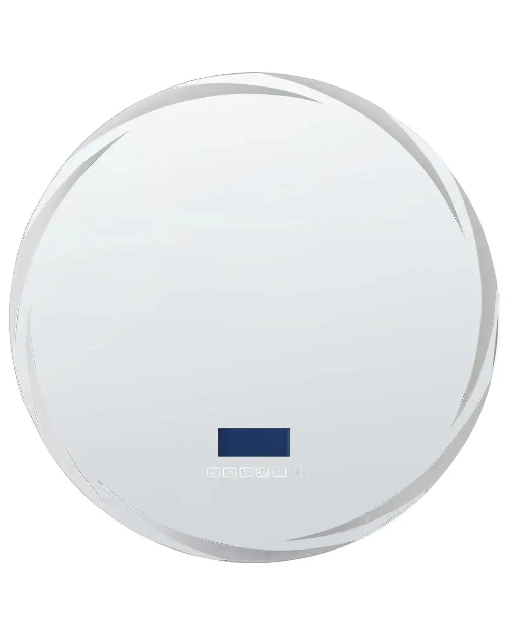 Espejo LED de baño TANAY 60 cm 60 cm con altavoz Bluetooth integrado Plateado