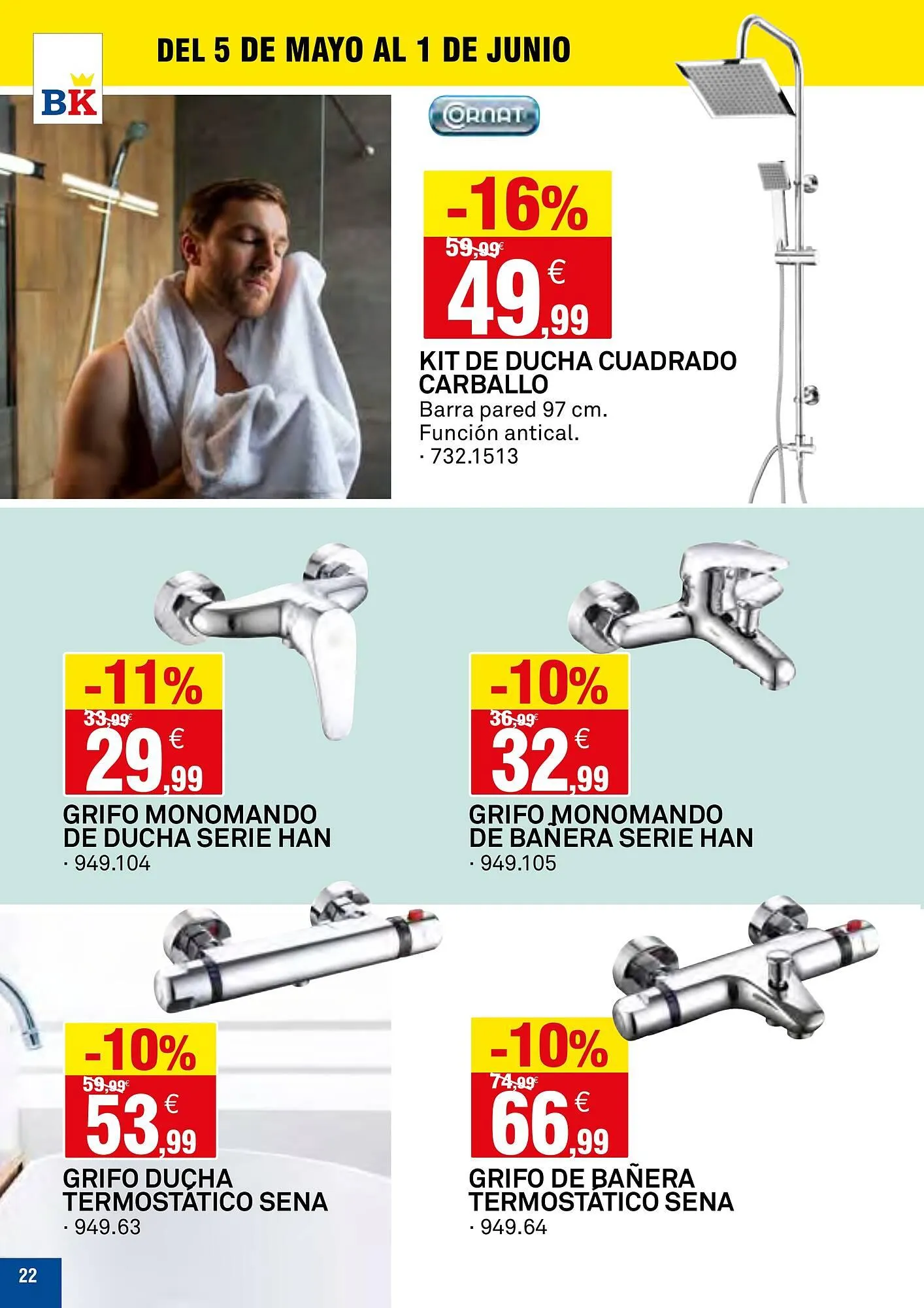 Catálogo de Folleto Bricoking 5 de mayo al 1 de junio 2025 - Página 22