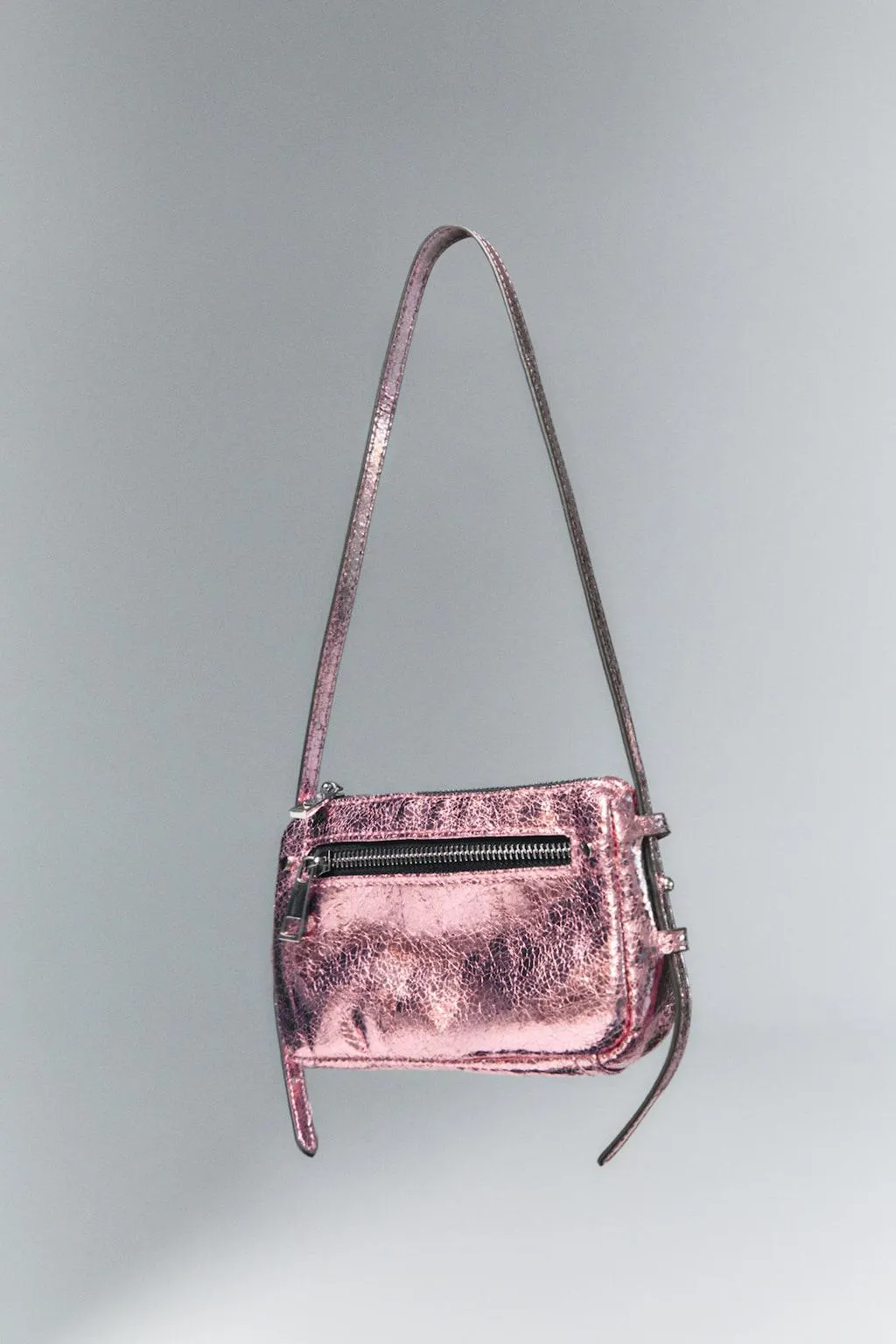 BOLSO DE HOMBRO MINI METALIZADO