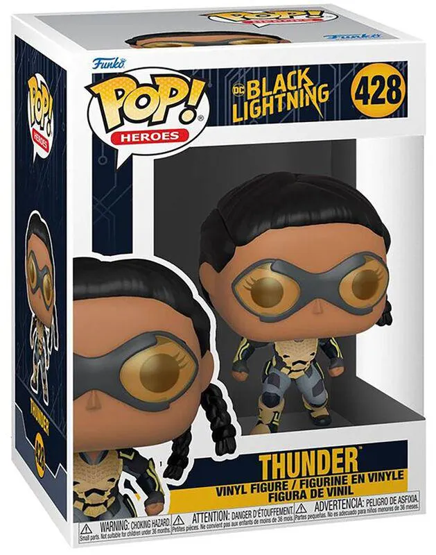 "Figura vinilo Thunder 428" ¡Funko Pop! de Black Lightning