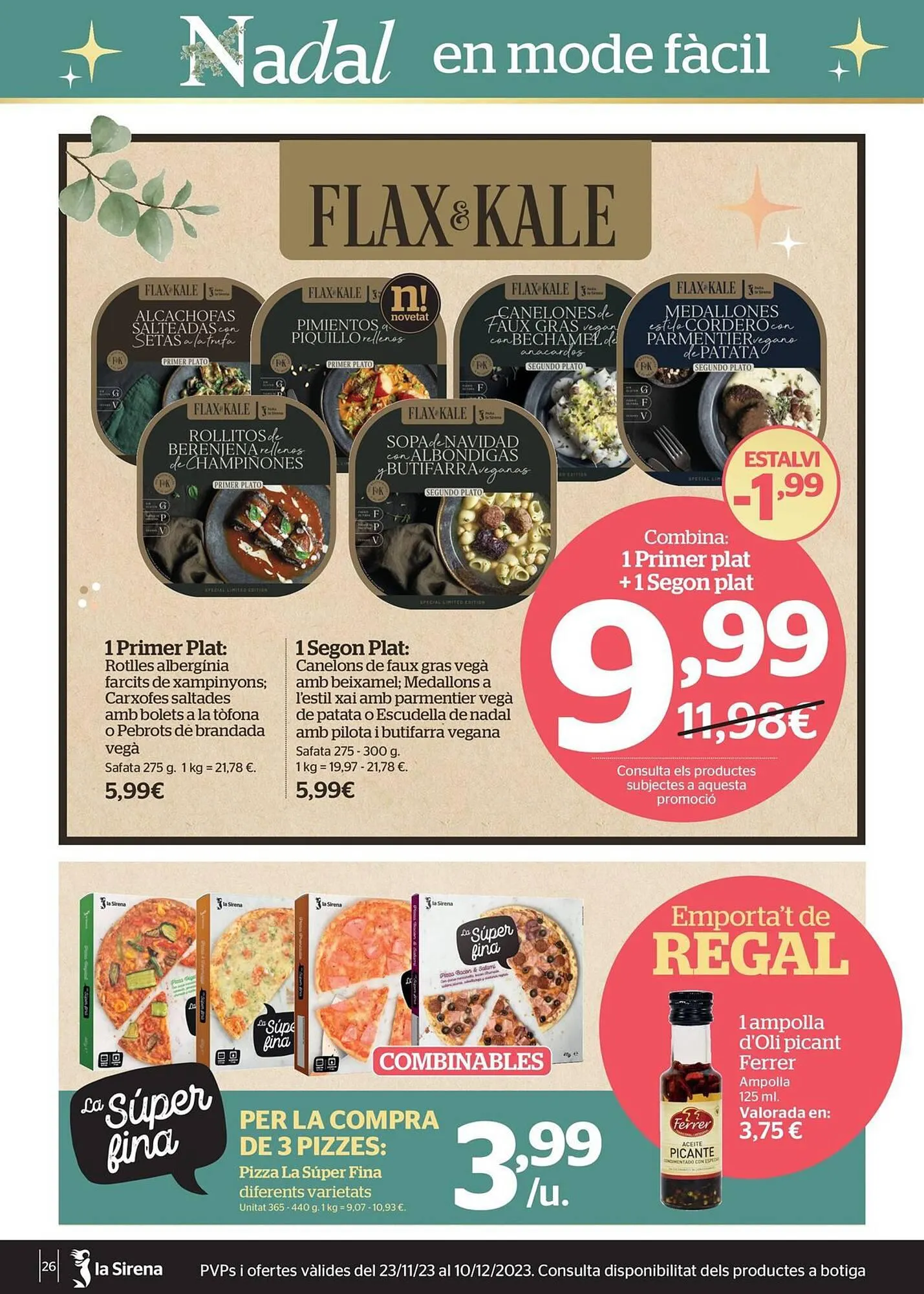 Catálogo de Folleto La Sirena 23 de noviembre al 10 de diciembre 2023 - Página 26
