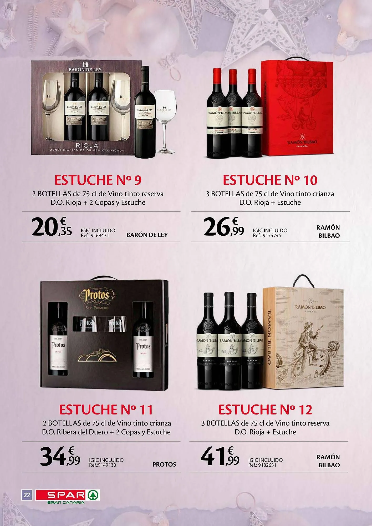 Catálogo de Folleto SPAR Gran Canaria 6 de noviembre al 26 de diciembre 2023 - Página 22