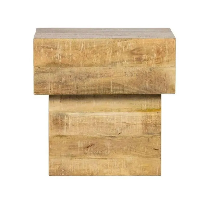 Natural wood side table, Balk