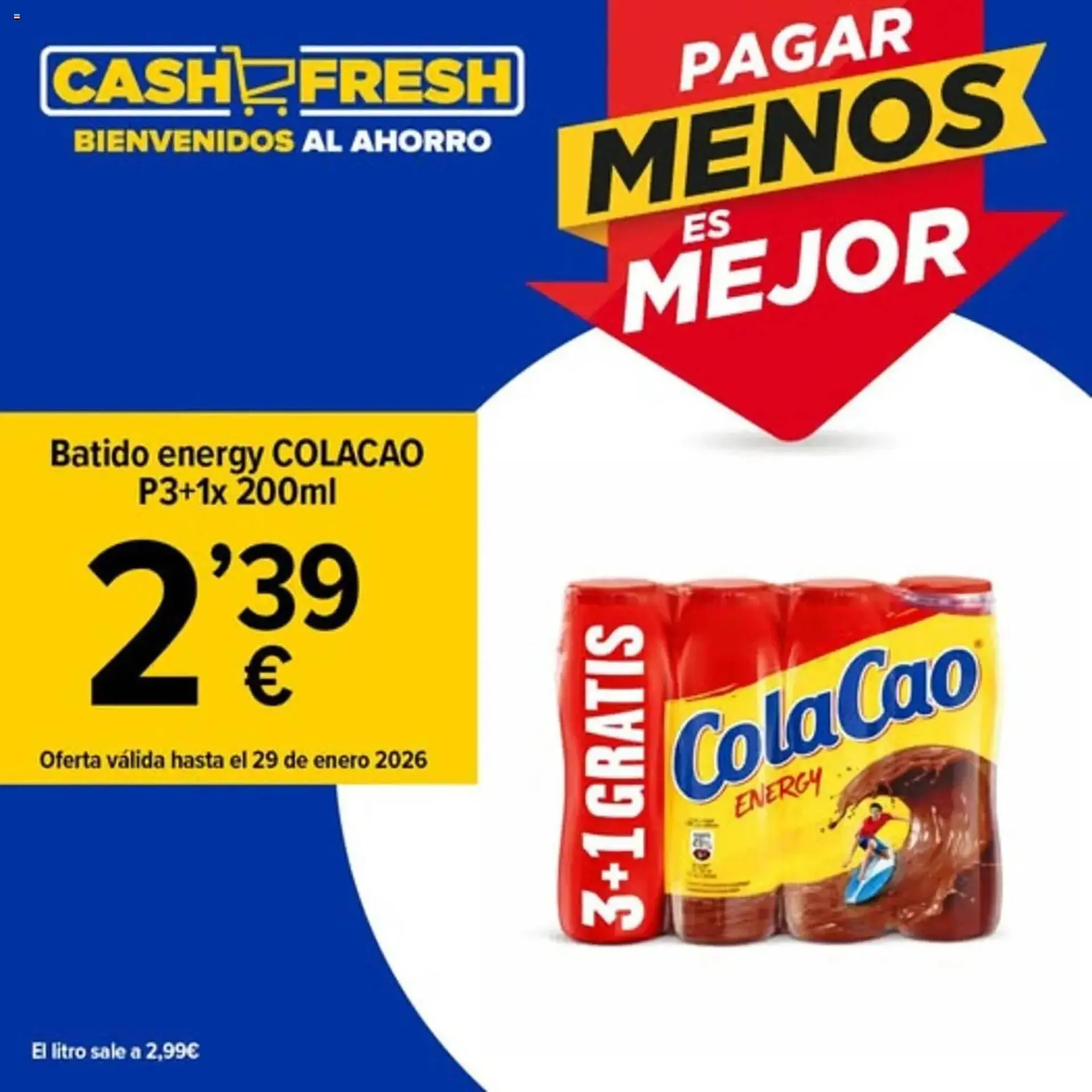 Catálogo de Folleto Cash Fresh 15 de enero al 29 de enero 2026 - Página 1