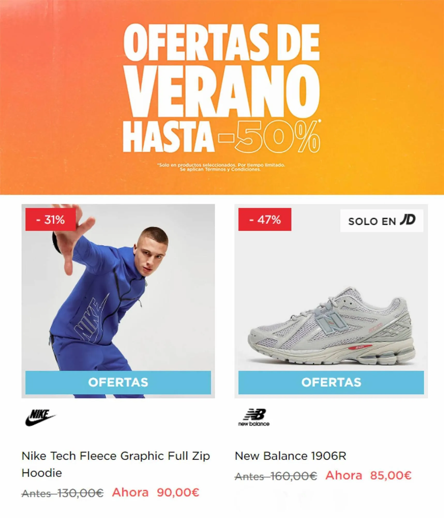 Catálogo de Folleto JD Sports 4 de agosto al 17 de agosto 2023 - Página 4