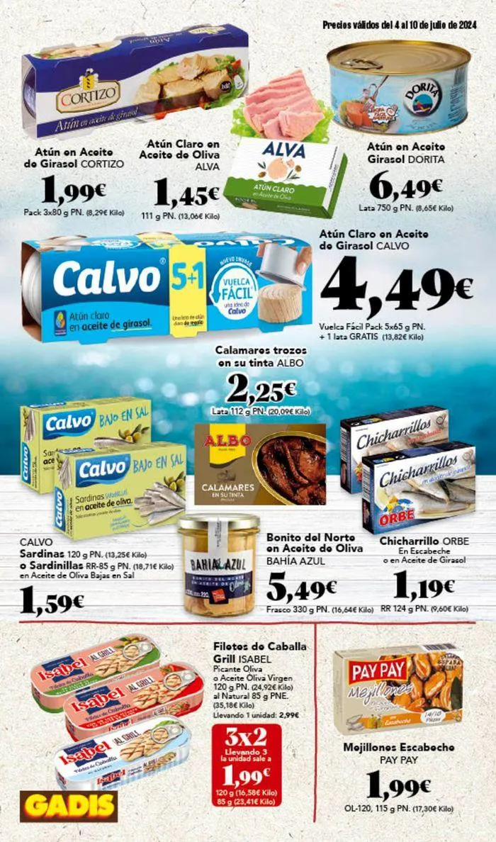 Catálogo de Precios válidos del 4 al 10 de julio de 2024 para los Gadis de Castilla y León 4 de julio al 10 de julio 2024 - Página 26