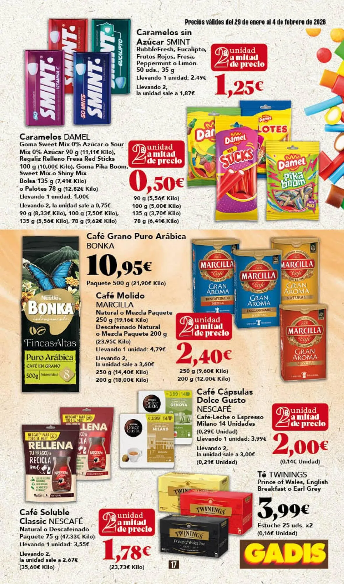 Catálogo de Folleto Gadis 29 de enero al 4 de febrero 2026 - Página 17
