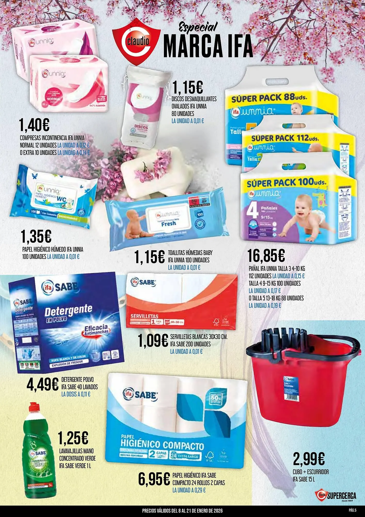Catálogo de Folleto Claudio 8 de enero al 21 de enero 2026 - Página 5