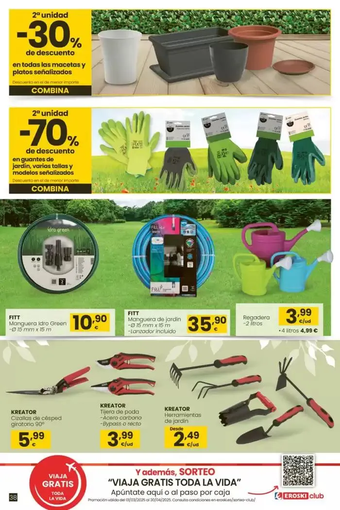 Catálogo de Terraza y jardín  3 de abril al 30 de abril 2025 - Página 38