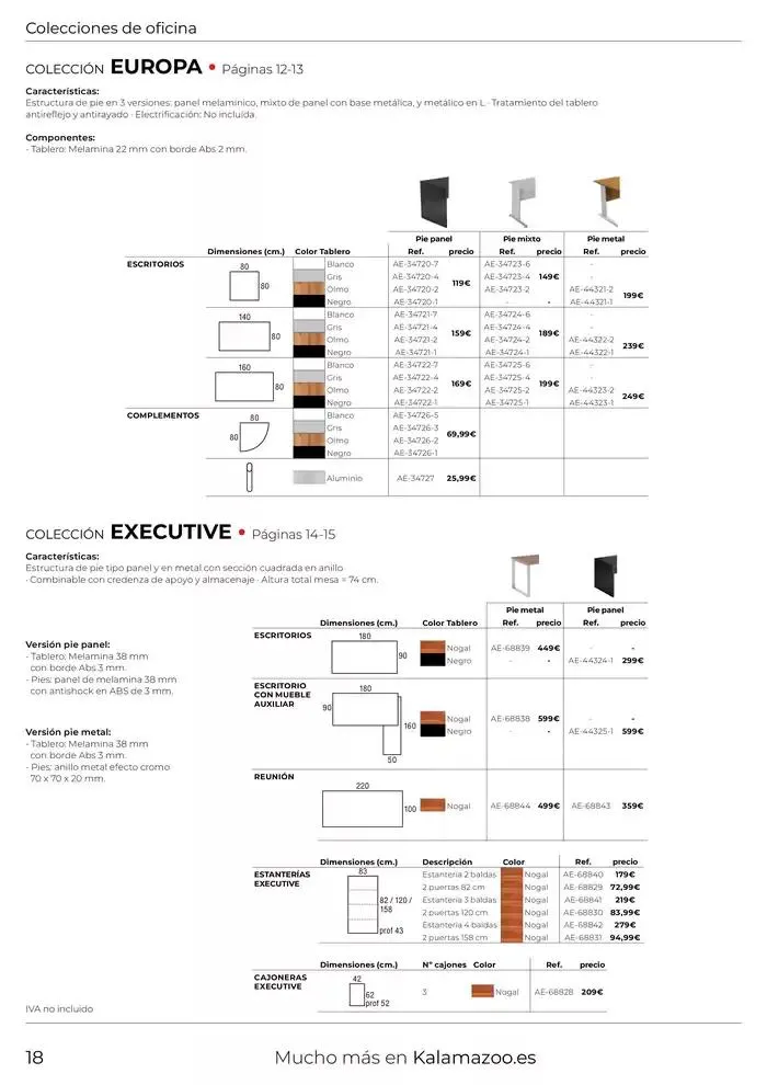 Catálogo de Mobiliario de Oficina 27 de marzo al 31 de diciembre 2025 - Página 18