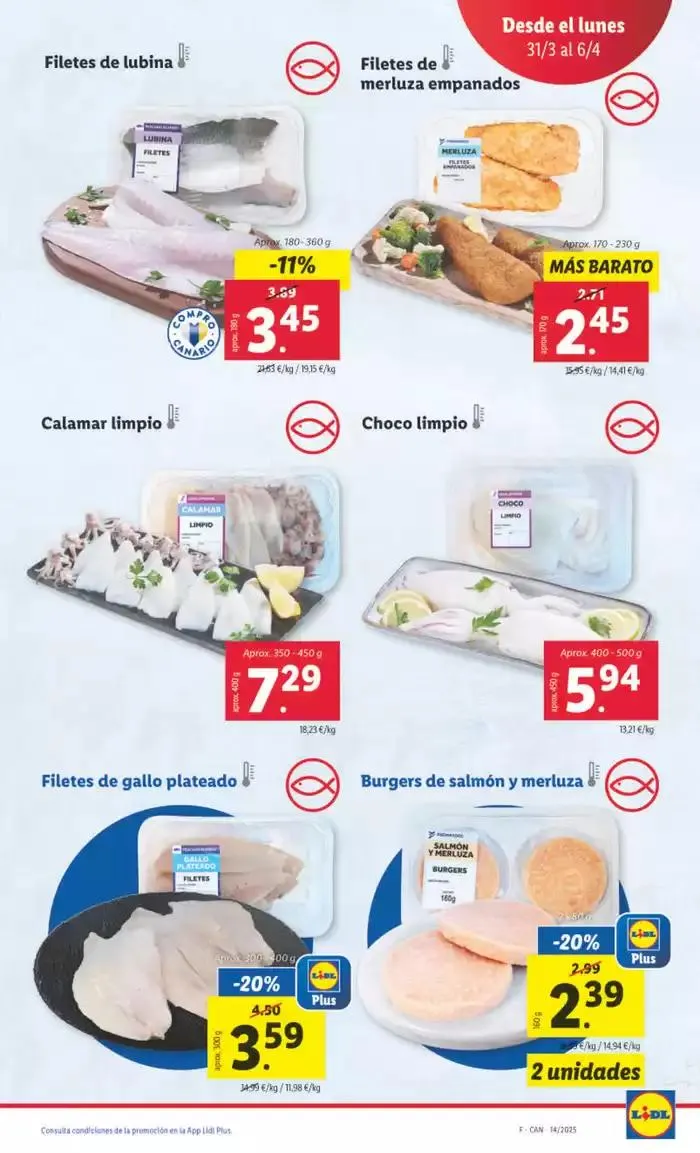 Catálogo de № 1 PRECIO - Ofertas válidas del 31/03 al 06/04 31 de marzo al 6 de abril 2025 - Página 7