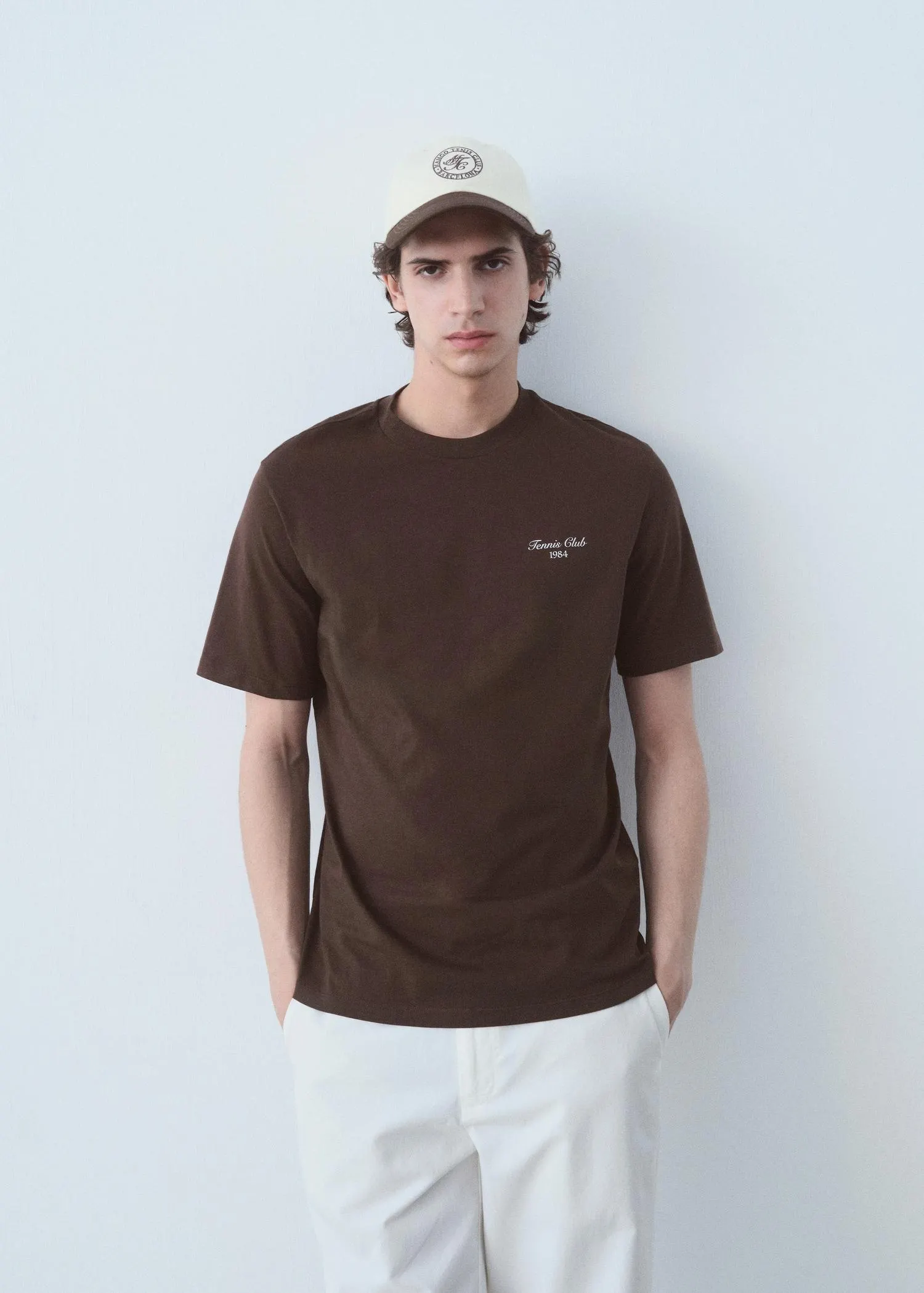 Camiseta 100% algodón texto