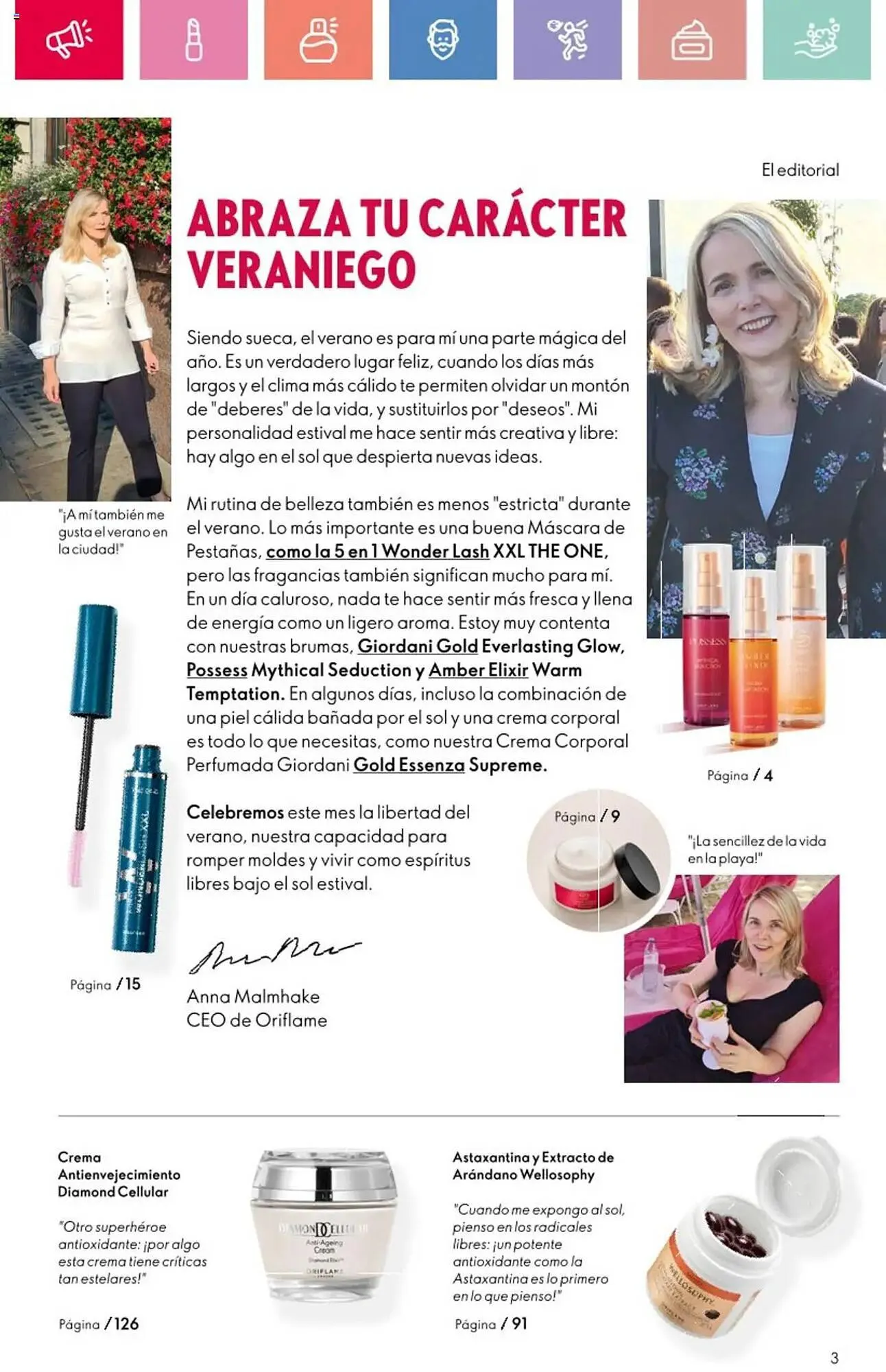 Catálogo de Folleto Oriflame 13 de julio al 2 de agosto 2025 - Página 3