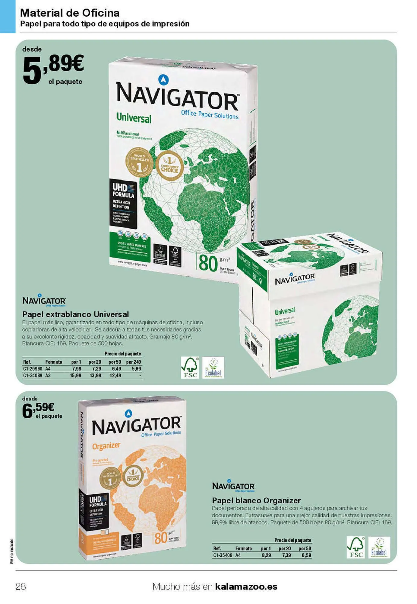 Catálogo de Folleto Staples Kalamazoo 27 de enero al 31 de julio 2023 - Página 28