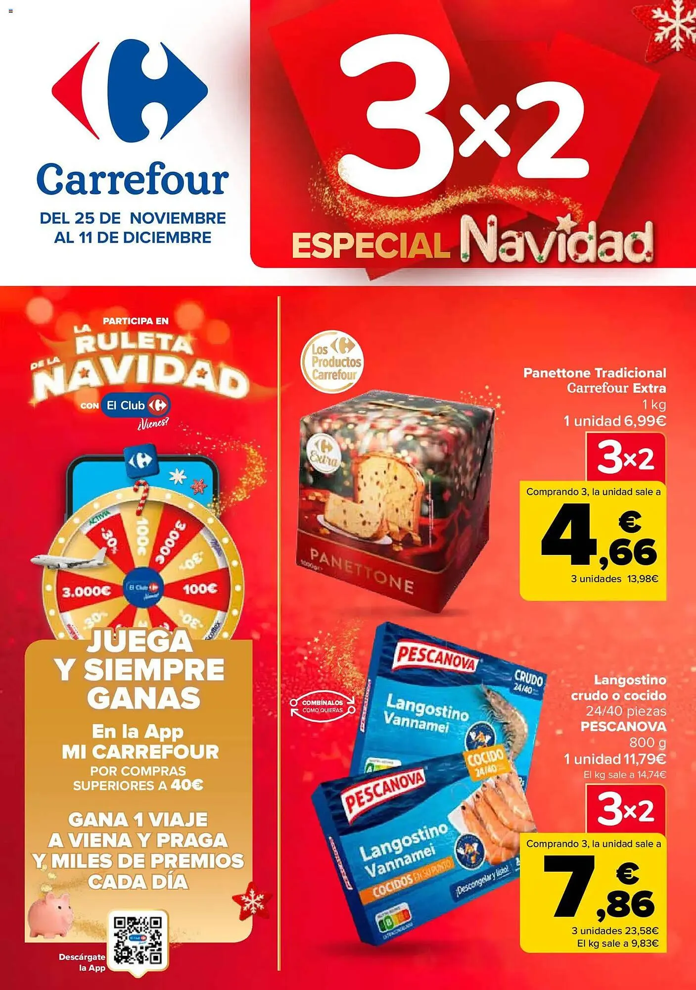 Catálogo de Folleto Carrefour 25 de noviembre al 11 de diciembre 2025 - Página 1