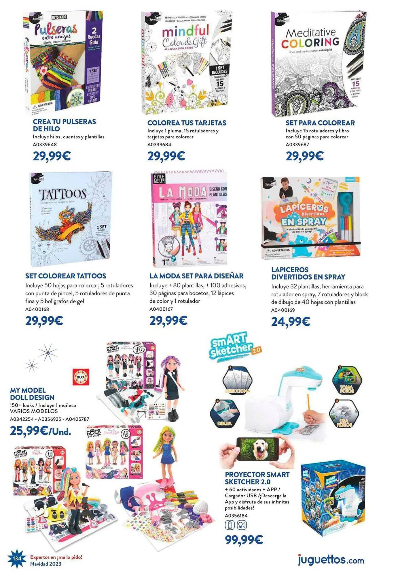 Catálogo de Folleto Juguettos 6 de noviembre al 24 de diciembre 2023 - Página 134