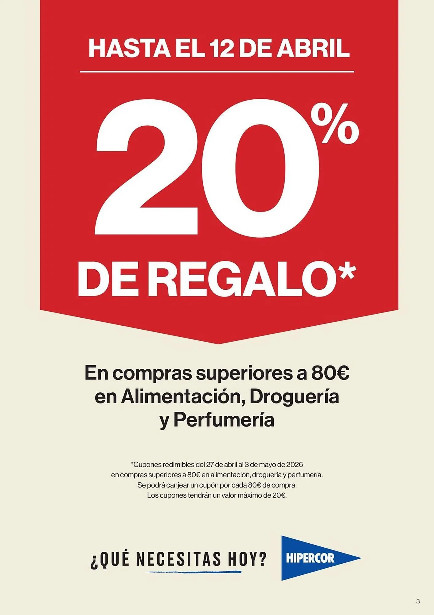 Catálogo de Catálogo Hipercor 10 de abril al 13 de abril 2026 - Página 3