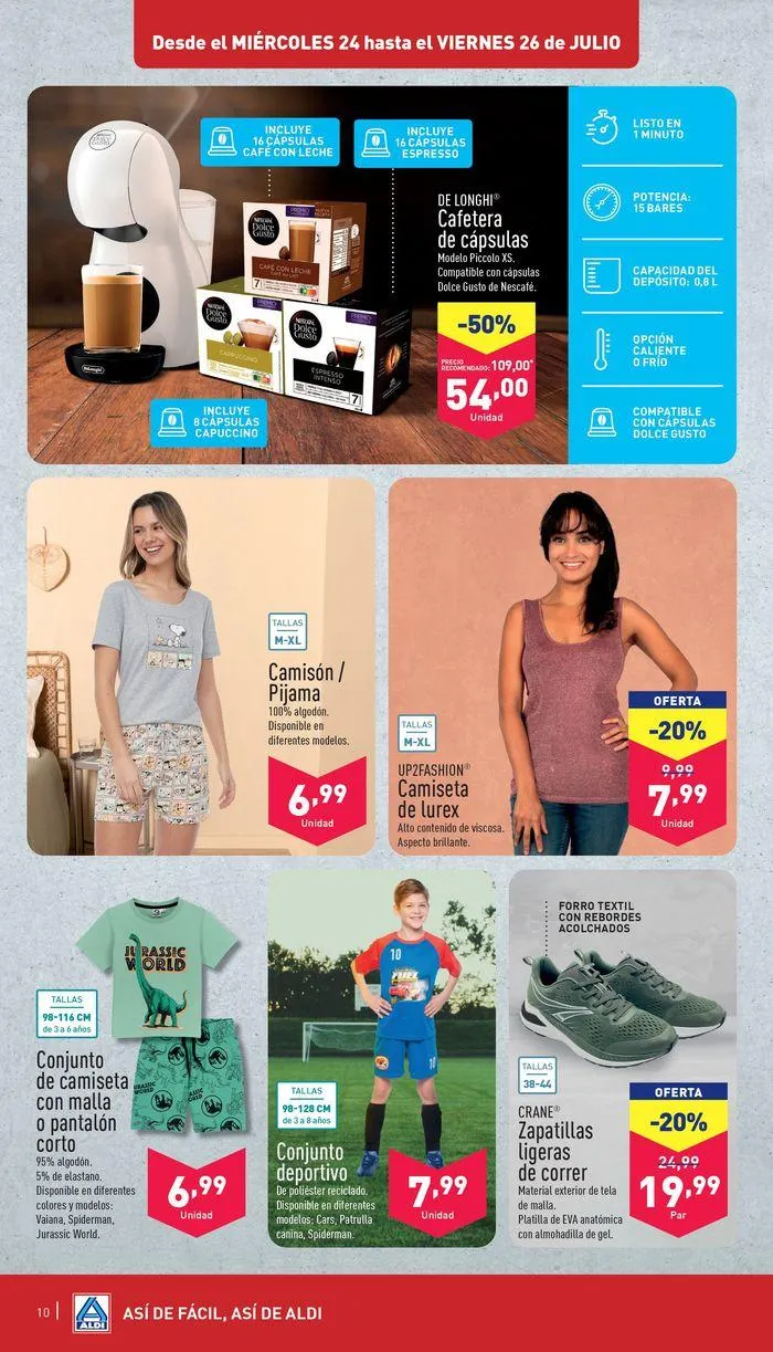 Catálogo de ¡Así de fácil, así de Aldi! 24 de julio al 30 de julio 2024 - Página 10