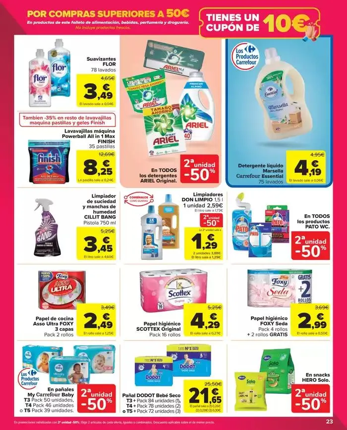 Catálogo de 2ªunidad -50% En más de 700 productos 13 de marzo al 24 de marzo 2025 - Página 23