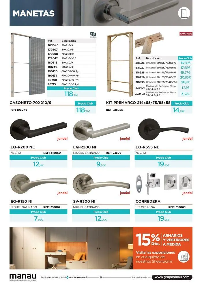 Catálogo de Catálogo Manau 26 de junio al 31 de diciembre 2024 - Página 38