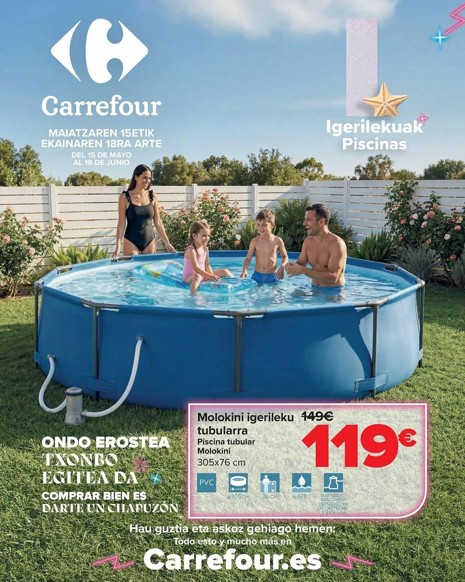 Catálogo de Folleto Carrefour 15 de mayo al 18 de junio 2026 - Página 1