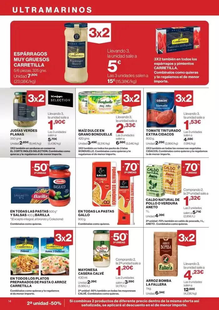 Catálogo de Precios válidos del 24 de abril al 7 de mayo en Península y Baleares 24 de abril al 7 de mayo 2025 - Página 14