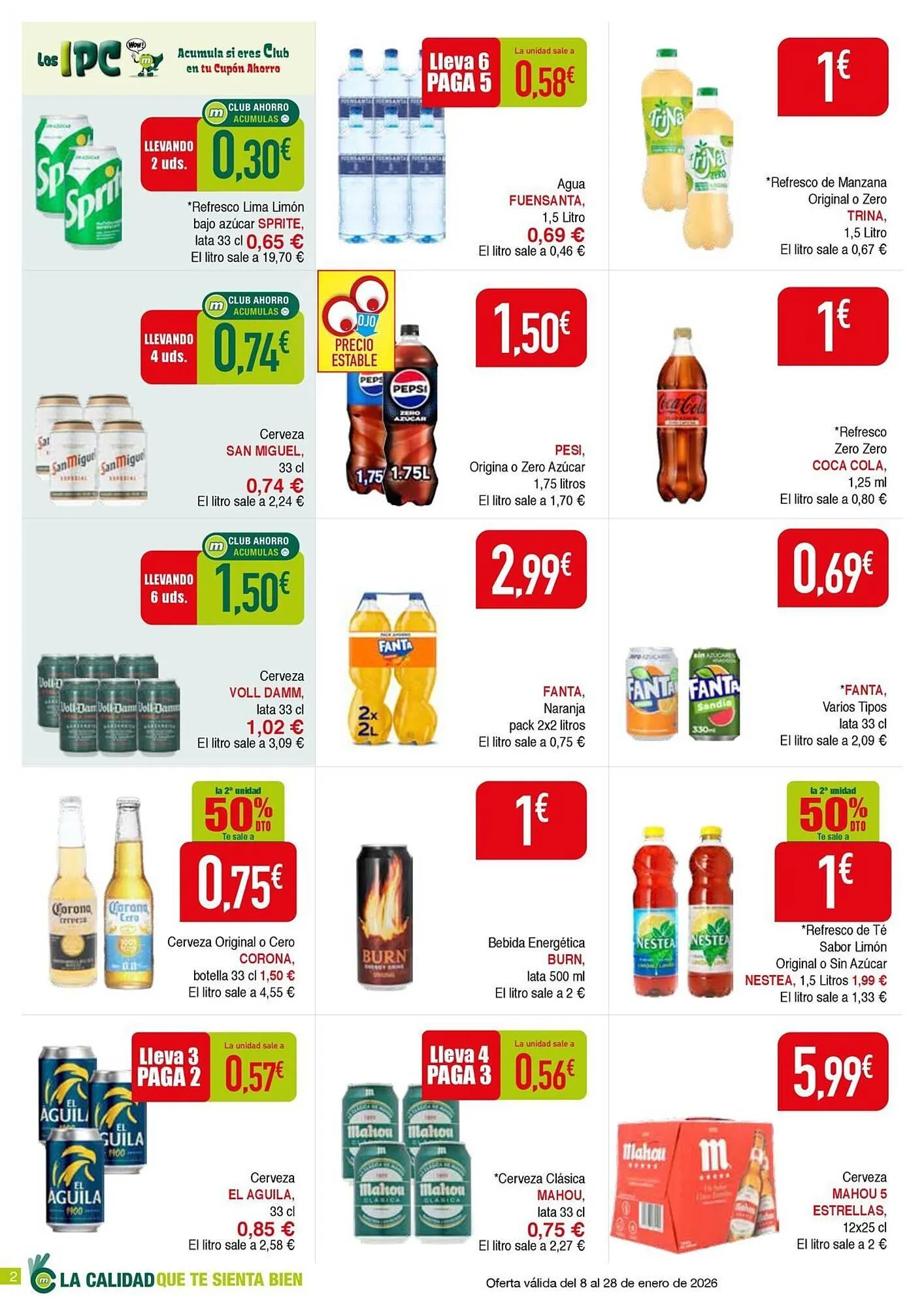 Catálogo de Folleto Masymas 8 de enero al 28 de enero 2026 - Página 2