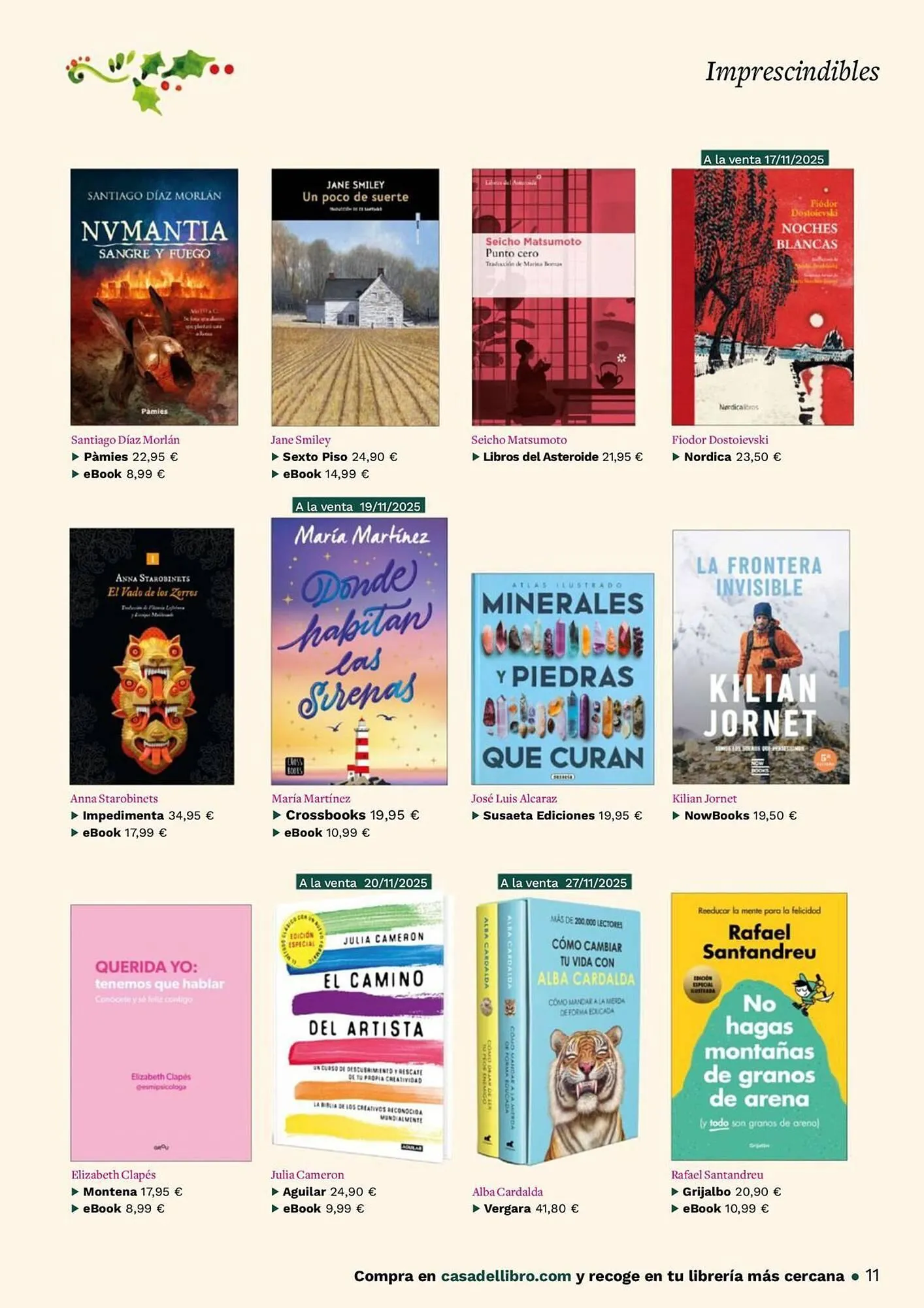 Catálogo de Catálogo Casa del Libro 19 de noviembre al 31 de enero 2026 - Página 11