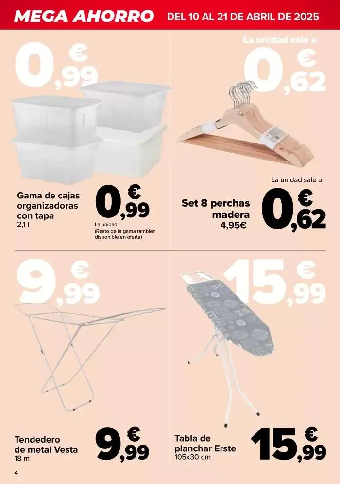 Catálogo de BAZAR-CASA HOGAR 10 de abril al 21 de abril 2025 - Página 4