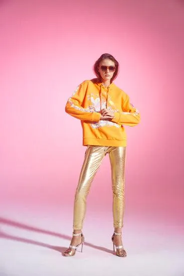 Bas Hood Orange - Sudadera