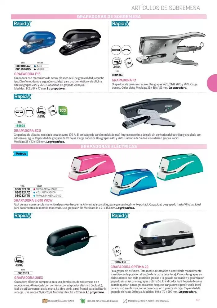 Catálogo de CATÁLOGO 2025 ESENCIAL OFICINA 21 de mayo al 31 de diciembre 2025 - Página 51