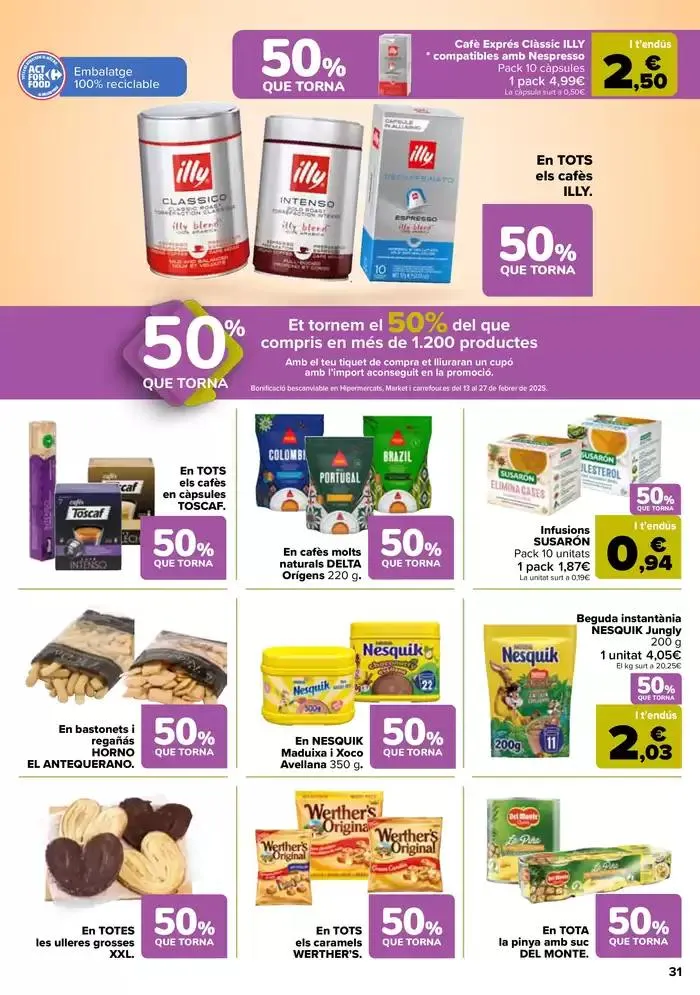 Catálogo de 50% QUE VUELVE 28 de enero al 12 de febrero 2025 - Página 31