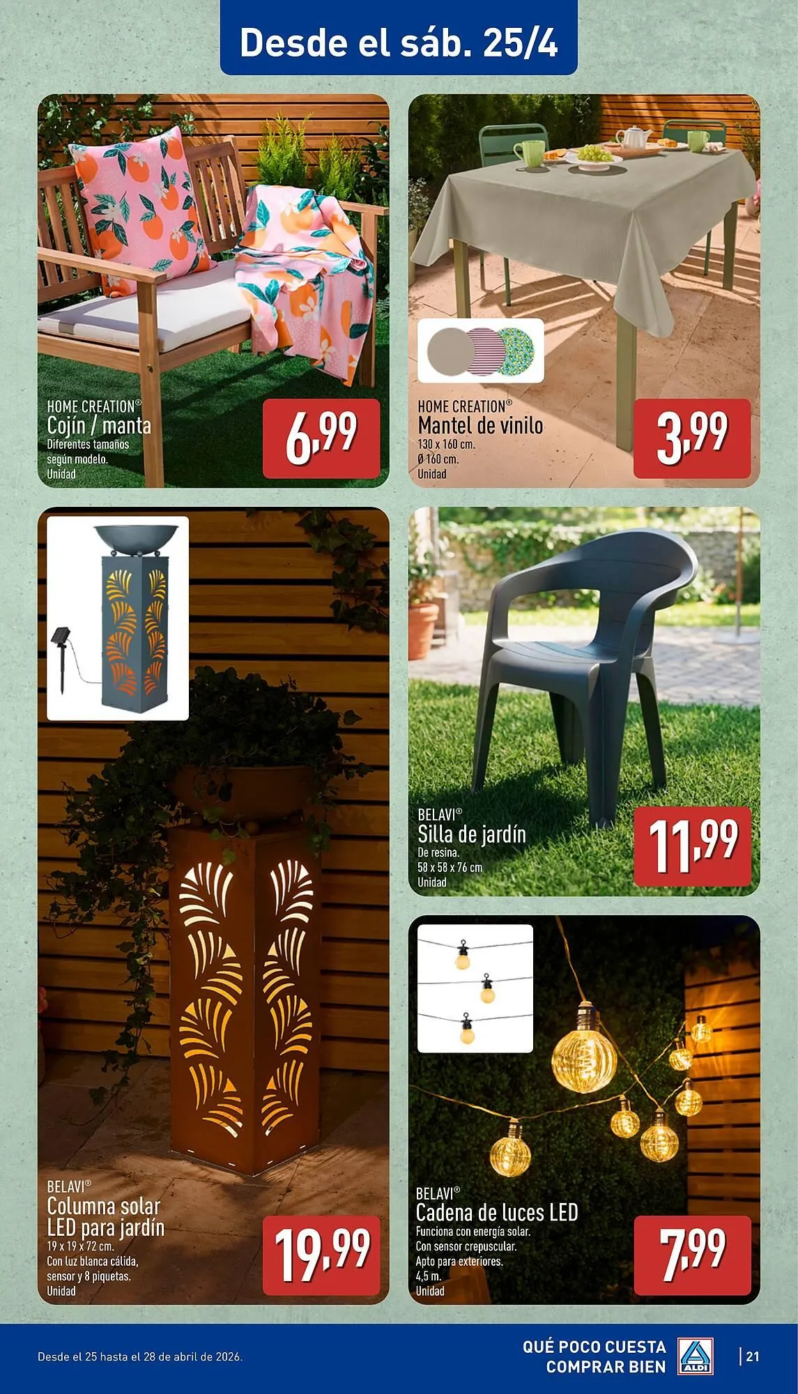 Catálogo de Folleto ALDI 20 de abril al 26 de abril 2026 - Página 21