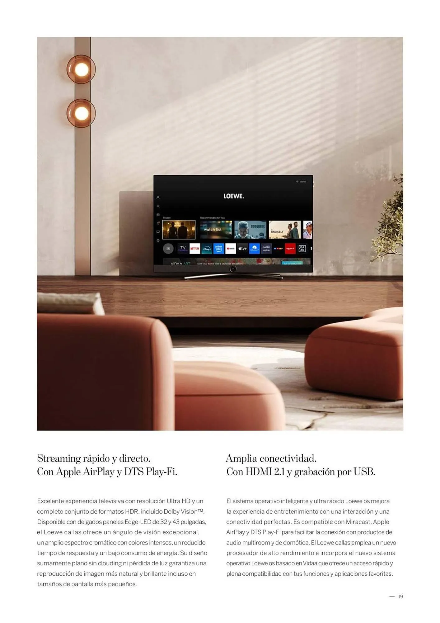 Catálogo de Folleto Loewe 23 de enero al 31 de diciembre 2026 - Página 19