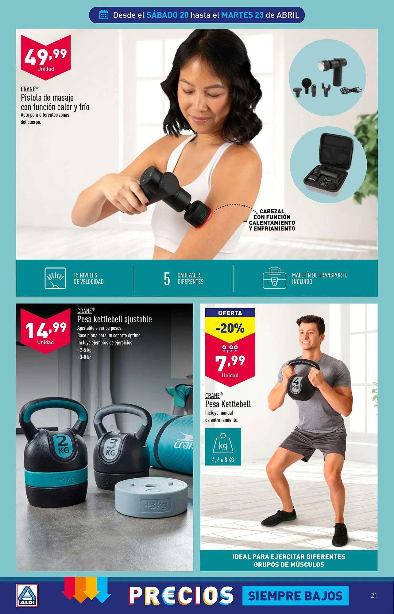 Catálogo de Folleto ALDI 17 de abril al 23 de abril 2024 - Página 21