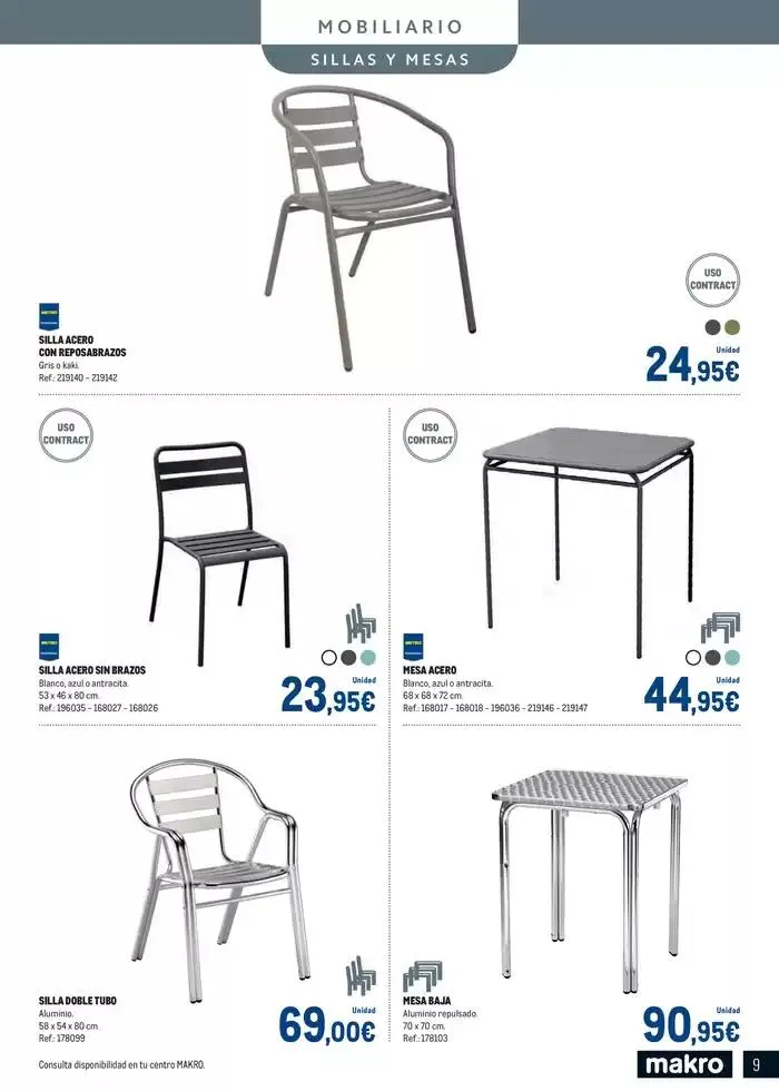 Catálogo de Especial Terrazas Canarias 13 de marzo al 1 de junio 2025 - Página 9