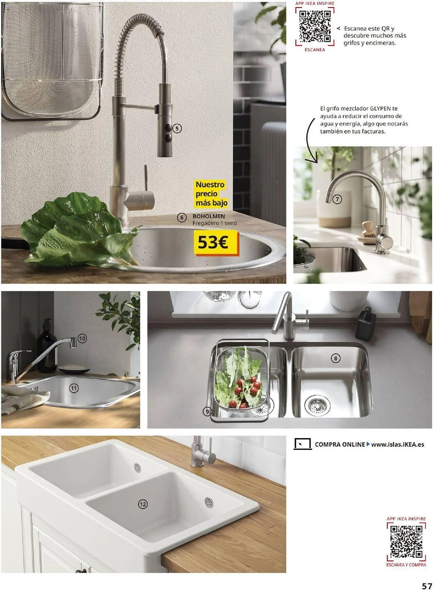 Catálogo de Folleto IKEA Cocinas 4 de septiembre al 31 de enero 2025 - Página 57