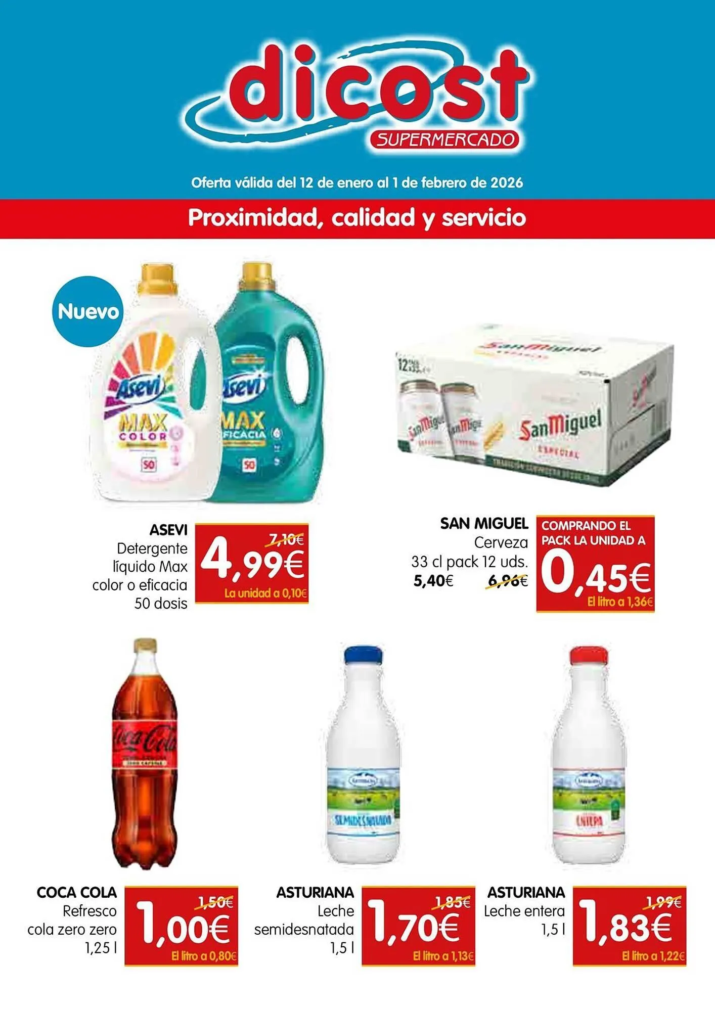 Catálogo de Folleto Dicost 13 de enero al 1 de febrero 2026 - Página 1
