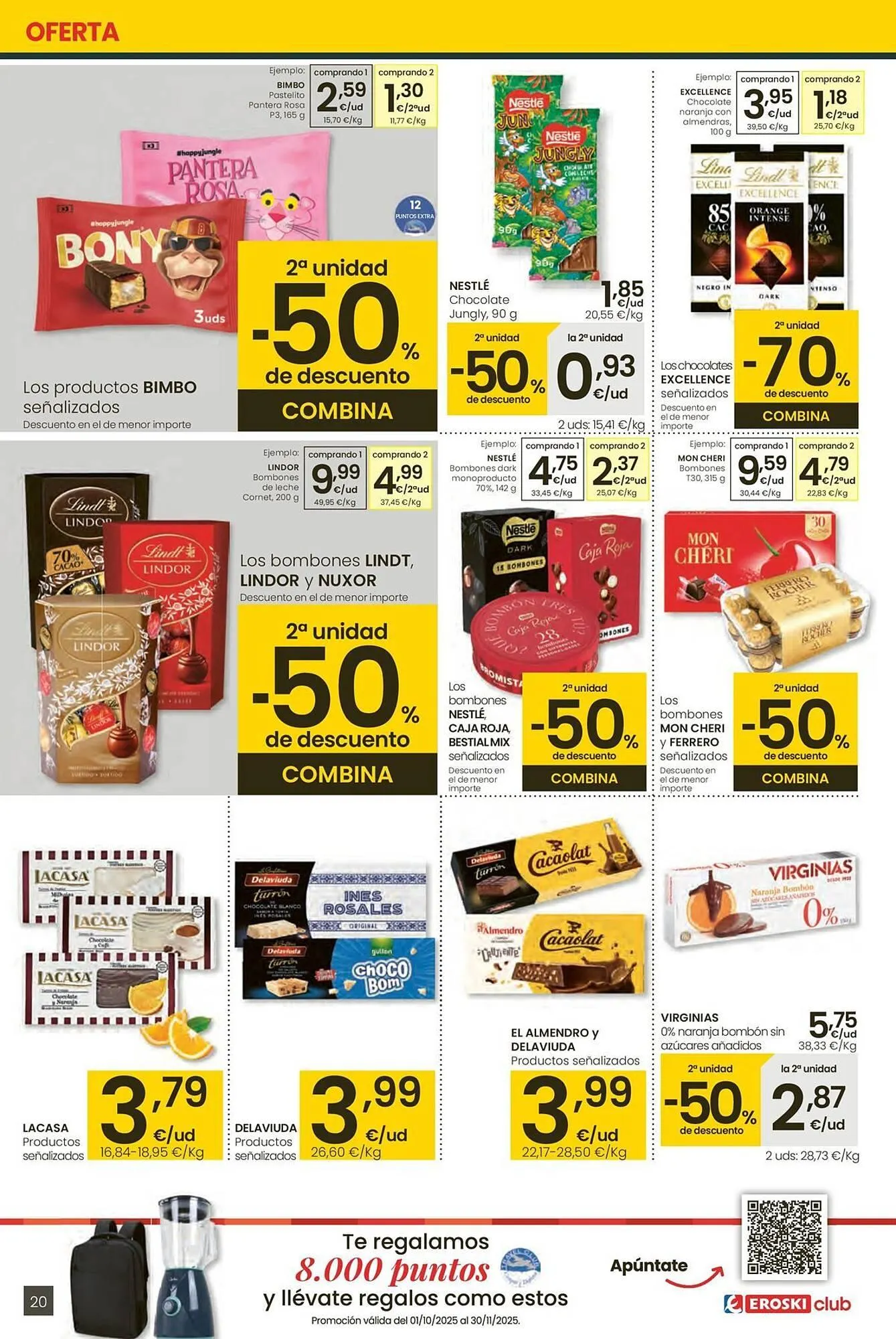 Catálogo de Folleto Eroski 13 de noviembre al 25 de noviembre 2025 - Página 20