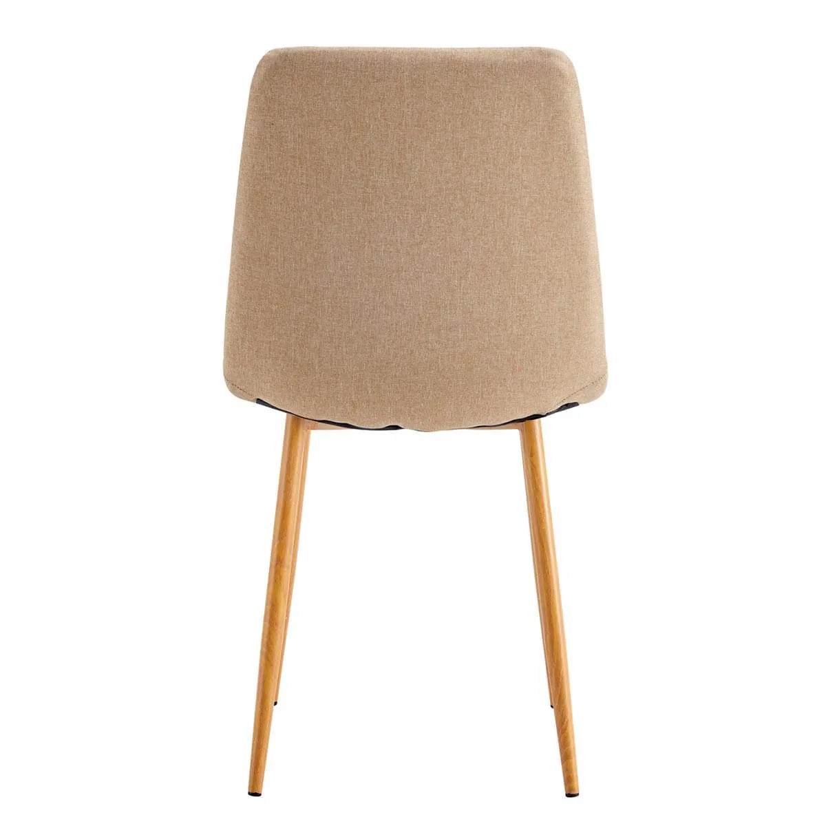 Pack de 4 sillas de comedor Nails tejido tapizado