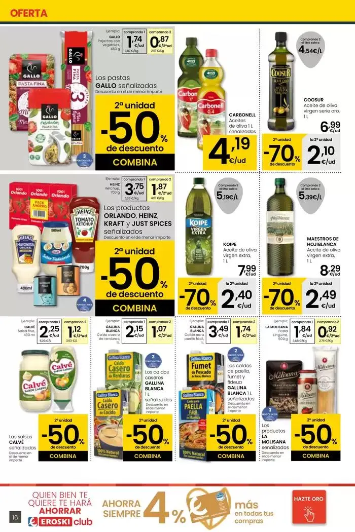 Catálogo de SUMA AHORRO EROSKI CENTER 15 de mayo al 28 de mayo 2025 - Página 16