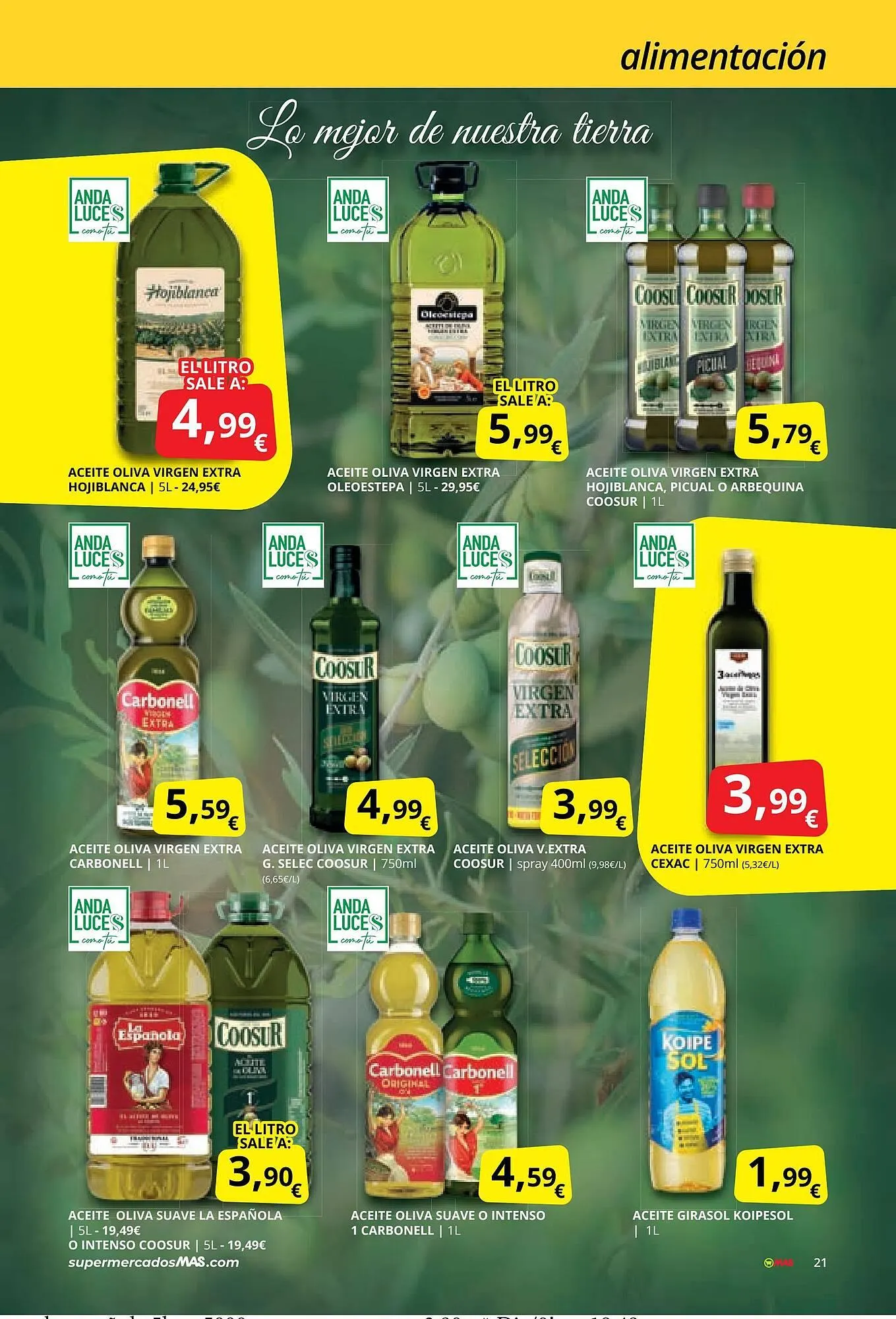 Catálogo de Folleto Supermercados MAS 3 de marzo al 26 de marzo 2026 - Página 21