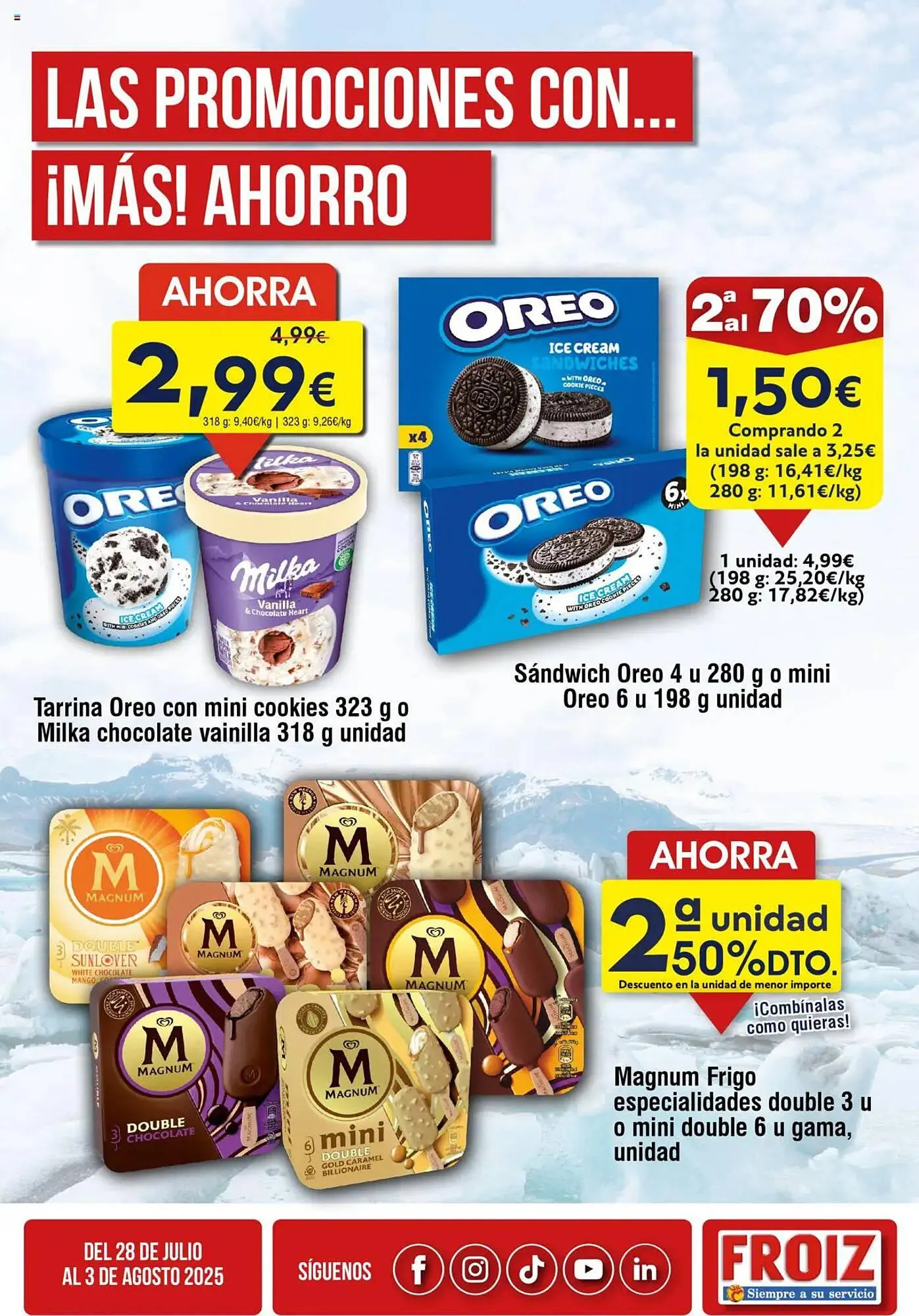 Catálogo de Folleto FROIZ 28 de julio al 3 de agosto 2025 - Página 4